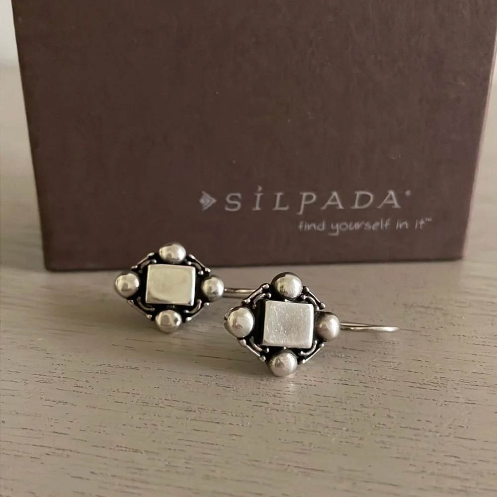 Silpada Sterling Silver Vintage French Wires W0335
